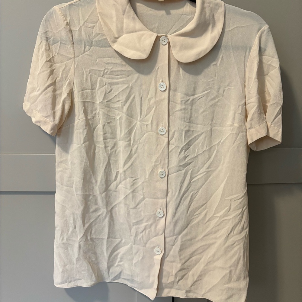 Michael Kors 100% Silk Top- size 2